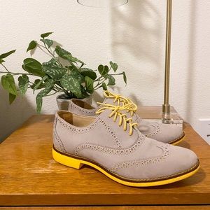COPY - Grey Suede Oxfords